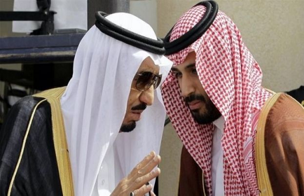 Saudi king Salman and Prince Mohammed bin Salman