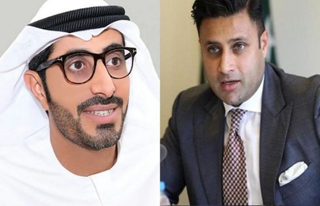 Nasser bin Thani Al Hameli and Zulfiqar Bokhari