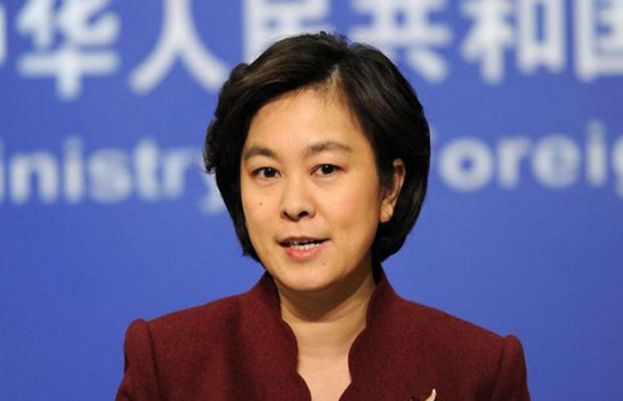  Chinese Foreign Ministry spokesman Hua Chunying 