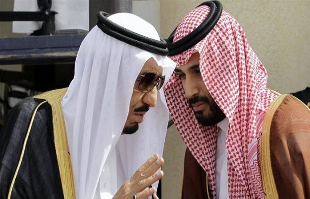 سعودی بادشاہ شاہ سلمان اور ولی عہد محمد بن سلمان