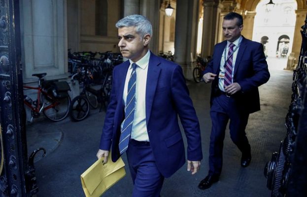 London mayor Sadiq Khan 