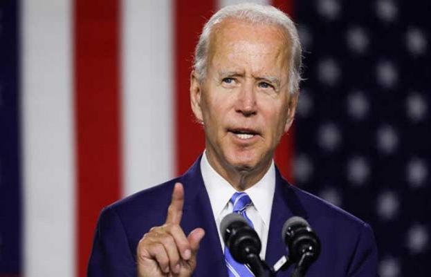 Democratic presidential candidate Joe Biden 