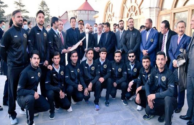 افغان کرکٹ ٹیم  کی وزیراعظم سے ملاقات