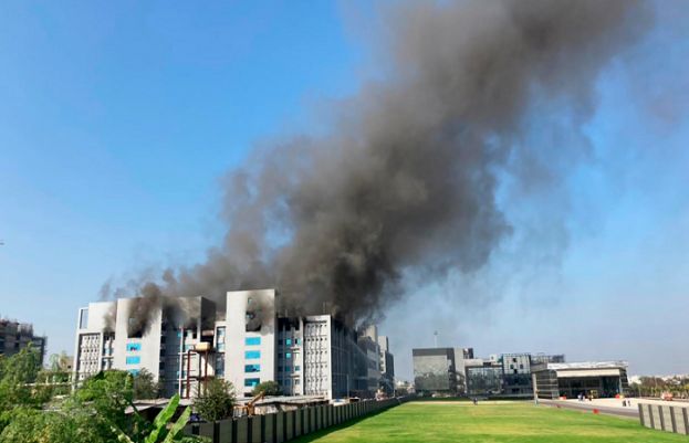 Coronavirus drug production 'not affected' in fire at world's largest vaccine plant in India