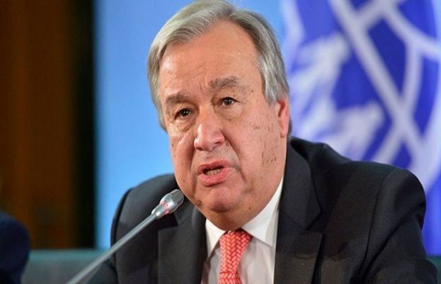 اقوام متحدہ کے جنرل سیکریٹری انتونیو گوتریس