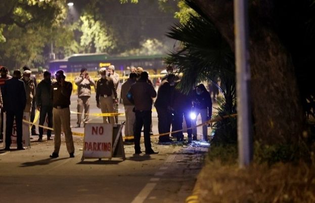 Explosion outside Israeli embassy in New Delhi