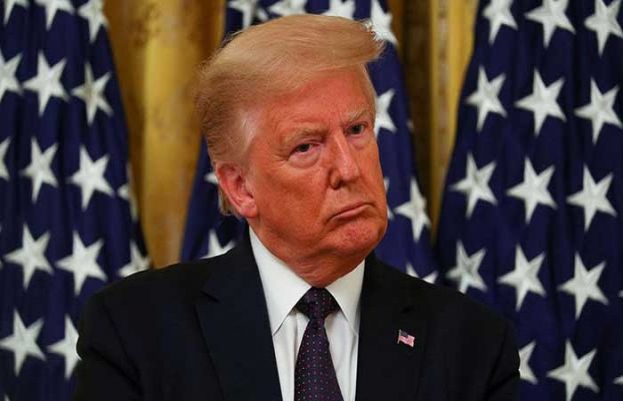 Former US president Donald Trump