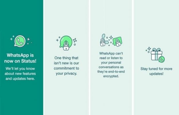 واٹس ایپ نے اب دنیا بھر میں اسٹیٹس اپ ڈیٹ پیج کو صارفین تک اپنا پیغام پہنچانے کے لیے استعمال کرنا شروع کردیا ہے۔