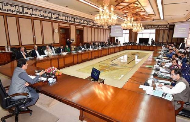  وزیراعظم عمران خان کی زیرصدارت وفاقی کابینہ کا اجلاس