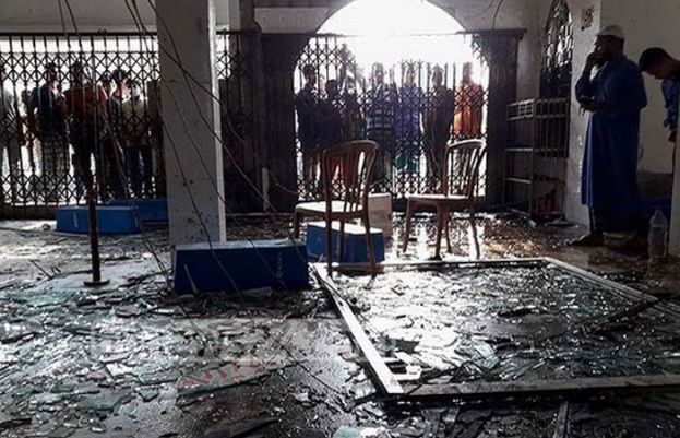 مسجد میں دھماکہ