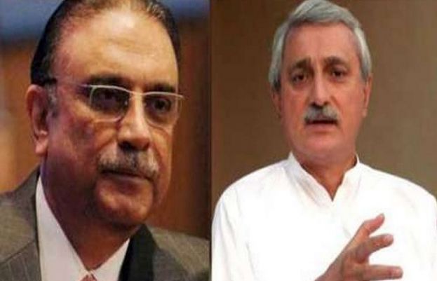 جہانگیر ترین اور آصف زرداری