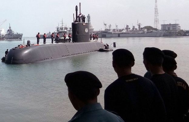 انڈونیشیا کی آبدوز جزیرہ بالی کے قریب عملے کے 53 ارکان سمیت لاپتا ہوگئی