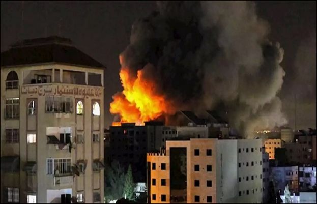 اسرائیلی بمباری سے  شہید ہونے والوں فلسطینیوں کی تعداد 218 ہوگئی ہے