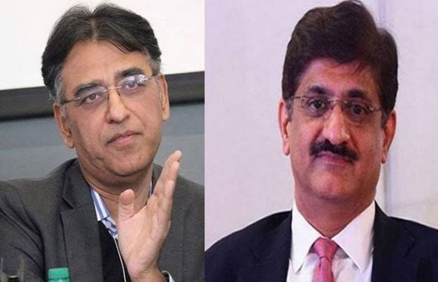 ہم نے سندھ کی عوام پر پیسہ خرچ کرنا ہے، سندھ کی حکومت پر نہیں، اسد عمر کا مراد علی شاہ جواب