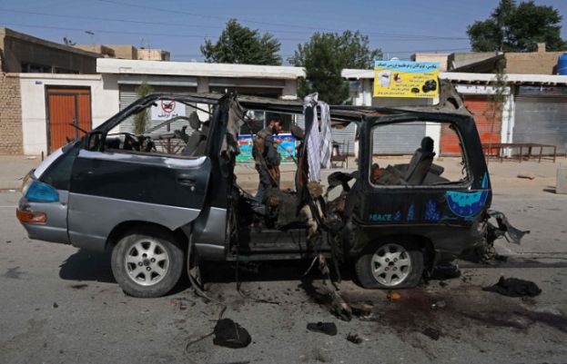 8 killed in double Afghan minibus blasts