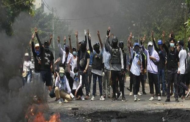 At least three killed as Myanmar villagers battle junta forces