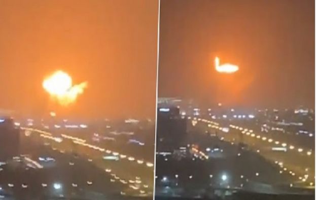  جبل علی بندرگاہ پرزورداردھماکہ، متحدہ عرب امارات