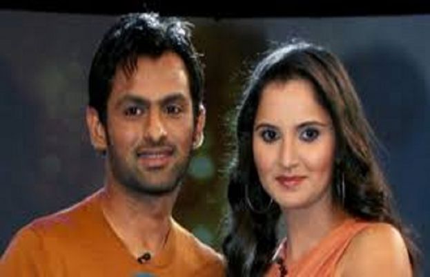 شعیب ملک اور ان کی اہلیہ