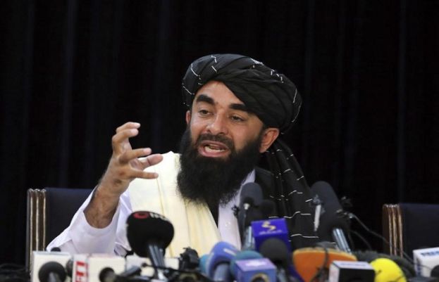 Afghan Taliban spokesperson Zabihullah Mujahid