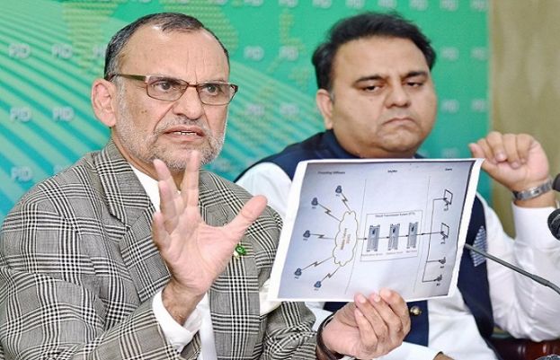 فواد چوہدری اور اعظم خان سواتی