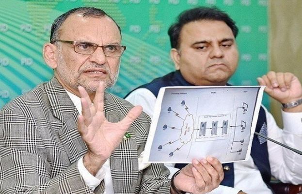 فواد چوہدری اور اعظم سواتی