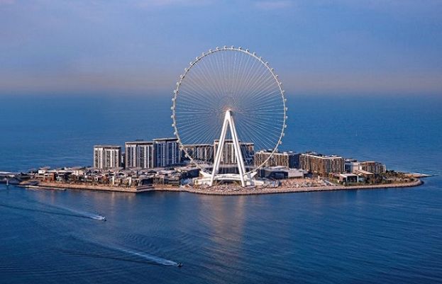 دنیا کے سب سے بڑا جھولا، عین دبئی کھل گیا ہے