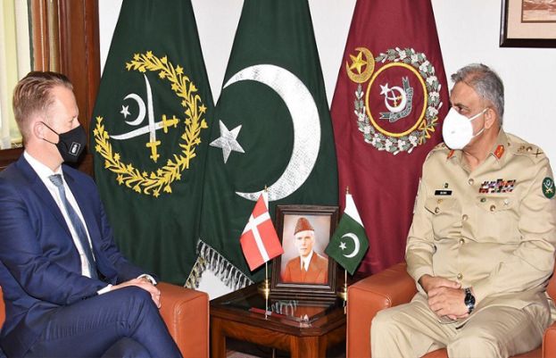 باہمی مفادات پر ڈنمارک کے ساتھ تعلقات کو فروغ دینا چاہتے ہیں: آرمی چیف