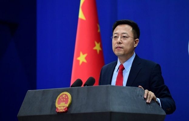foreign ministry spokesman Zhao Lijian