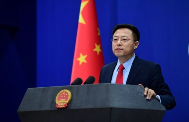 Chinese Foreign Ministry Spokesperson, Zhao Lijian