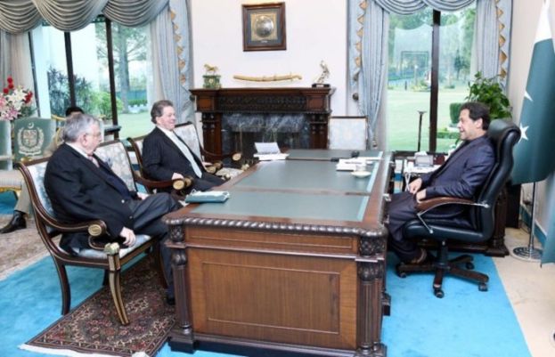 imran khan and shokat tareen 