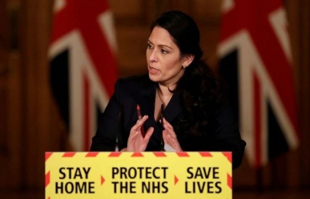  برطانوی وزیر داخلہ پریتی پٹیل