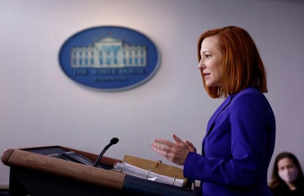 White House press secretary Jen Psaki