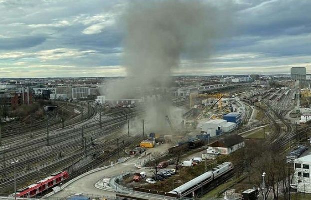 جرمنی کے پُرہجوم ریلوے اسٹیشن پر خوفناک دھماکا