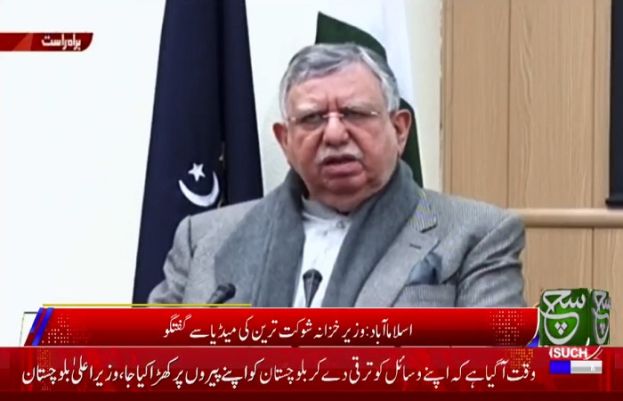 Federal Minister for Finance and Revenue Shaukat Tarin