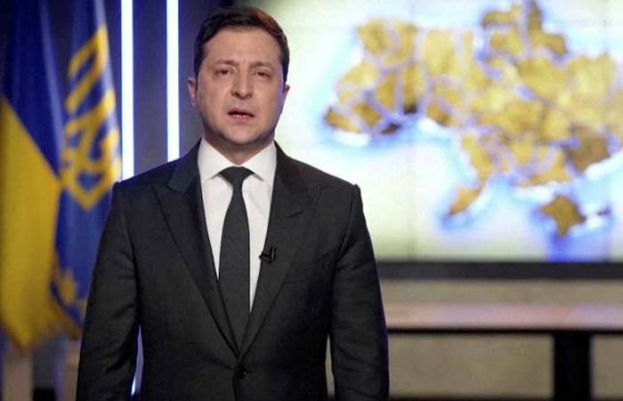 یوکرین کے صدر ولادیمیر زیلنسکی