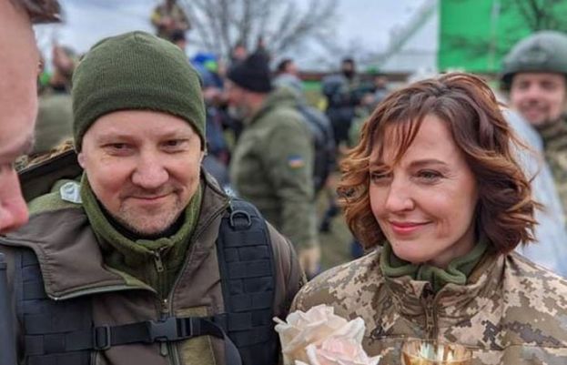  فوجی جوڑے کی شادی