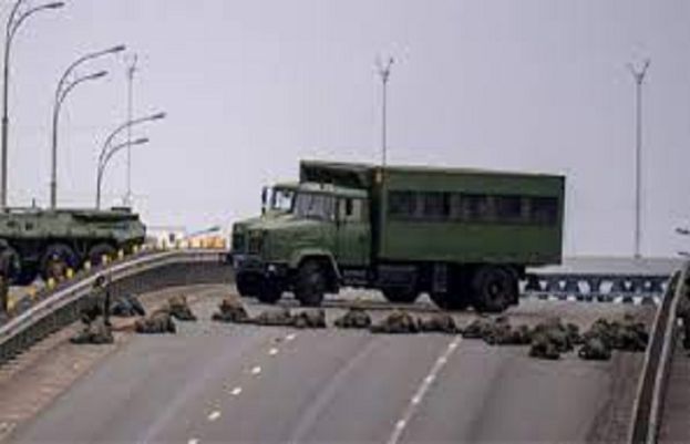  روسی فوج کا یوکرین کے دارالحکومت کیف کا محاصرہ