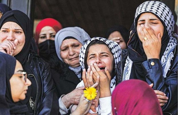 Israeli forces martyred two Palestinians