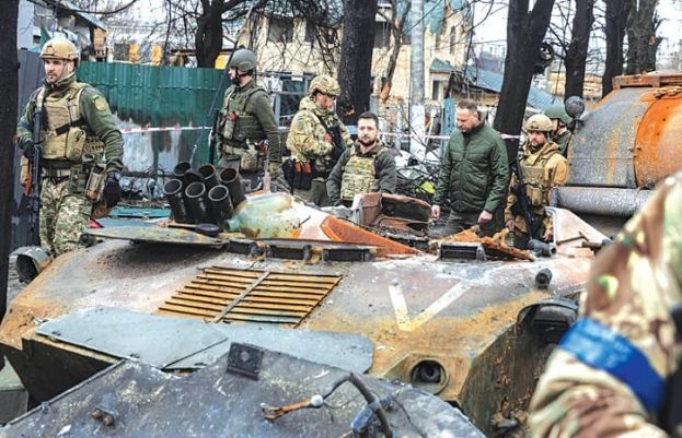 Russia faces global outrage over bodies in Ukraine&rsquo;s streets