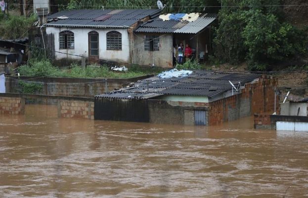 برازیل میں موسلادھار بارش اور سیلاب