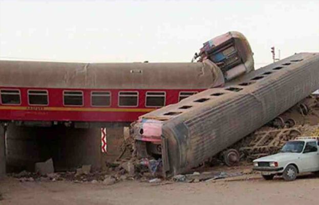 ایران ٹرین حادثہ، 13 افراد جابحق متعدد زخمی