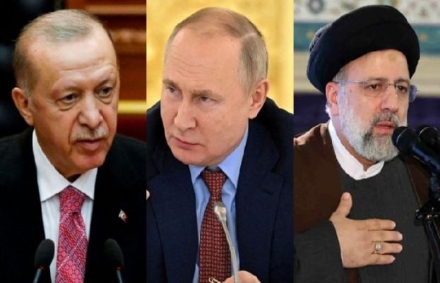 Putin, Raisi and Erdogan