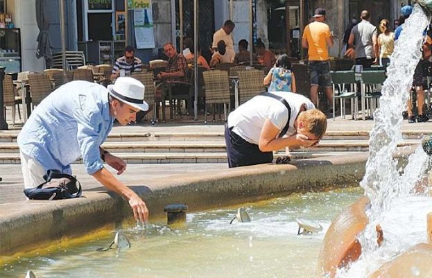 یورپ میں گرمی کی شدت میں مسلسل اضافہ