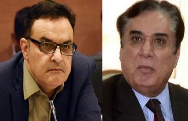 جسٹس (ر) جاوید اقبال اور پبلک اکاؤنٹس کمیٹی کے چیئرمین نور عالم خان