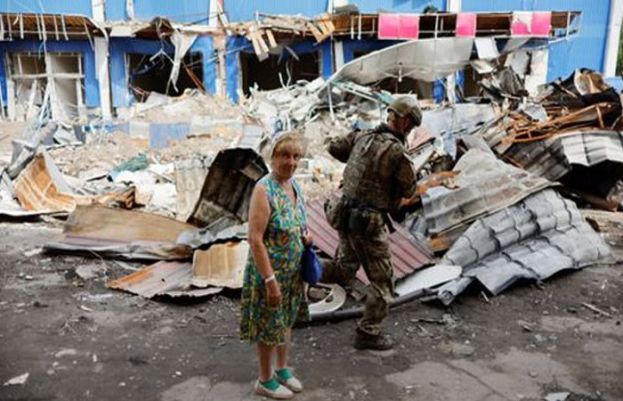 Shells rain down on city near Ukraine&rsquo;s N- plant