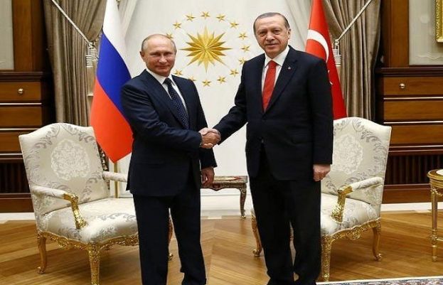ترک صدر طیب اردوان اور روسی صدر ولادیمیر پوٹن کے درمیان اہم ملاقات