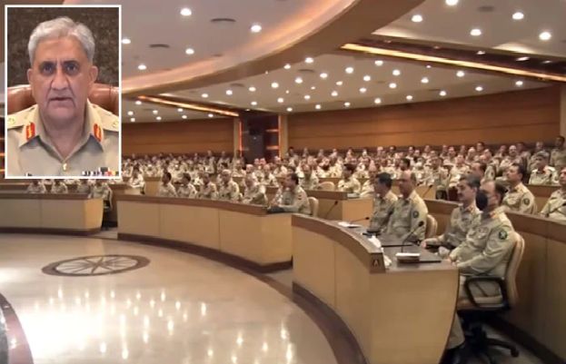 آرمی چیف جنرل قمر جاوید باجوہ کی زیر صدارت کور کمانڈر کانفرنس