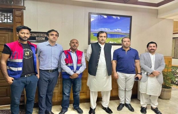 وزیر اعلیٰ گلگت بلتستان سے چوہدری محمد اختر چیئرمین کورٹ کی وفد کے ہمراہ ملاقات