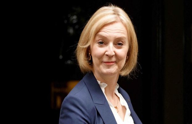 The new British prime minister, Liz Truss,