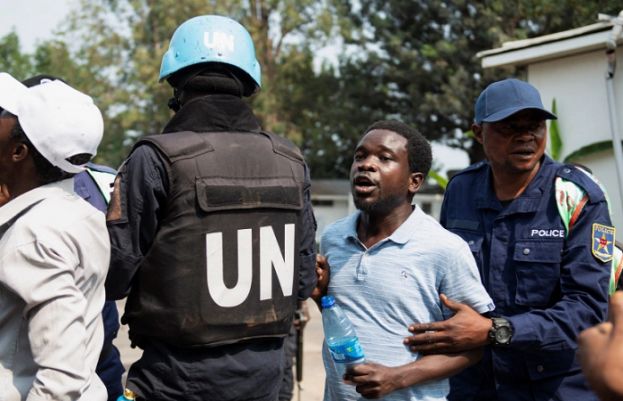 At least one dead in fresh anti-UN mission protests in Congo